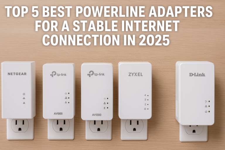 Best Powerline Adapters for a Stable Connection in 2025