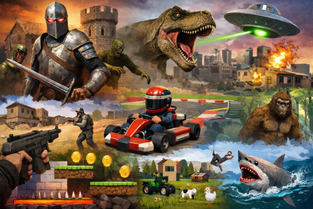 Funny asset flip multiplayer game on Steam with glitchy characters and chaotic co-op gameplay, and best asset flip games on steam